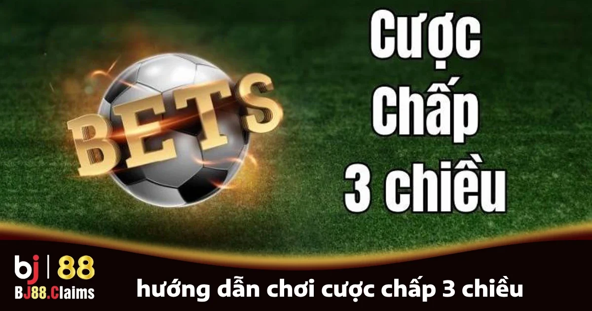 Hướng dẫn chơi cược chấp 3 chiều cơ bản cho người mới