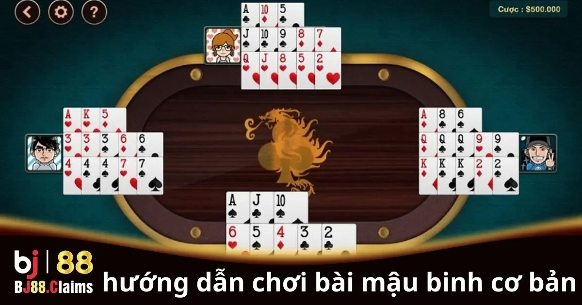 Hướng dẫn chơi b&agrave;i Mậu Binh cơ bản cho người mới